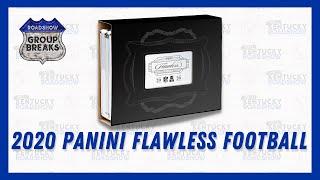 2020 Panini Flawless Football - 2 Box Case Break #1