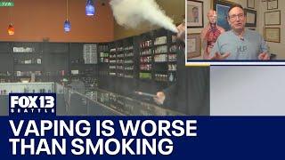 Study shows vaping is more dangerous than smoking