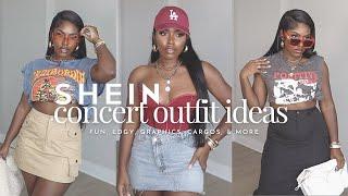 CONCERT IDEAS FT. SHEIN | FUN, EDGY, GRAPHICS, CARGOS, & MORE | 8+ OUTFIT IDEAS | iDESIGN8