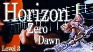 Horizon Zero Down  - Aloy's Theme , Level 3 (Free TAB)