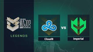 Cloud9 vs Imperial | Map 1 Overpass | PGL Major Antwerp 2022