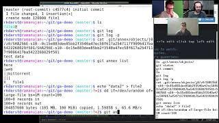 Research Software Hour 012: git-annex tutorial