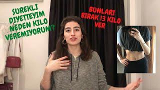 HIZLI KİLO VERMENİN YOLLARI I KİLO VERMEK DOĞRU SANILAN YANLIŞLAR I SPORSUZ,DİYETİSYENSİZ KİLO VER