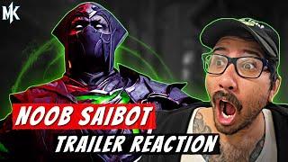 NOOB SAIBOT LOOKS INSANE! - Mortal Kombat 1: Khaos Reigns – Noob Saibot Gameplay Trailer [REACTION]