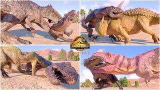 Indoraptor Death Animations by All Carnivore and Herbivore Dinosaurs  Jurassic World Evolution 2