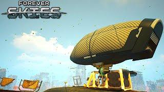 Forever Skies Ep1 - Getting Started!  Blimping Ain't Easy!