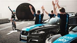 Chris Froome, Team Sky and Jaguar: 'Cycling Under The Sea'