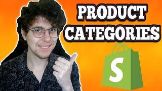 How To Add Product Categories And Subcategories In Shopify