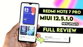 Redmi Note 7 Pro MIUI 12.5.1.0 New Update Full Review | Redmi Note 7 Pro MIUI 12.5