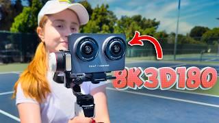 Pocket 8K VR180 for Everyone? $699 CALF VISINSE Spatial Video Camera Review