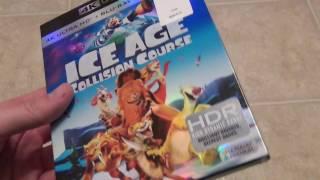 Ice Age Collision Course 4K Ultra HD Blu-Ray Unboxing