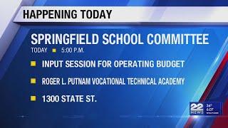 Springfield School Committee seeks input on FY2026 budget