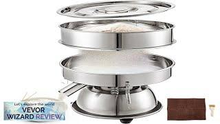 VEVOR Automatic Sieve Shaker Included 40 Mesh + 60 Mesh Flour Sifter Review