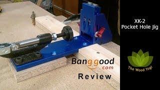 XK-2 Pocket Hole Jig - Woodworking Tool - Banggood Review