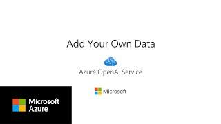 New easy way to add your data to Azure OpenAI Service