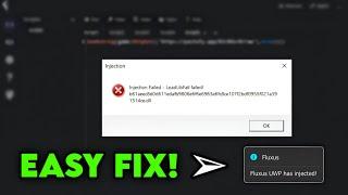 How to Fix Fluxus Injection Failed Error | Roblox Fluxus Injection Error Solution!