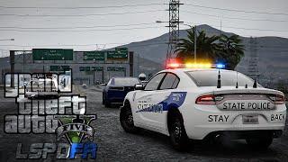 State Highway Patrol San Andreas - Plane Crash - GTA 5 LSPDFR