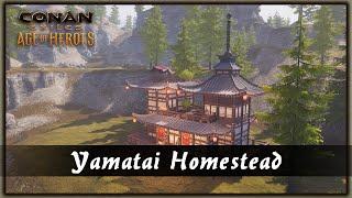 HOW TO BUILD A YAMATAI HOMESTEAD [SPEED BUILD] - CONAN EXILES