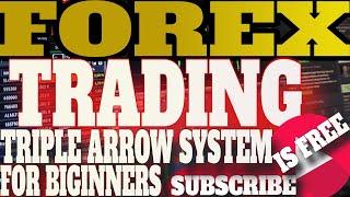 TEACHING HOW TO USE TRIPLE ARROW SYSTEM | BEST FOREX SYSTEM IN WORLD | Trading Course STEP BY STEP