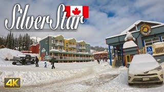 Drive to the SilverStar Mountain Resort in British Columbia, Canada 