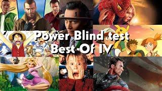 Power Blind Test - Best Of #4 - Tout Genre et Générations (Cinéma, Série, Manga, Disney, Tv, Jeu...)