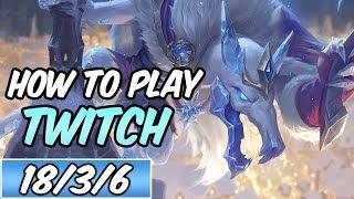 HOW TO PLAY TWITCH Jungle | Build & Runes | Diamond Commentary | Ice King Twitch | League of Legends