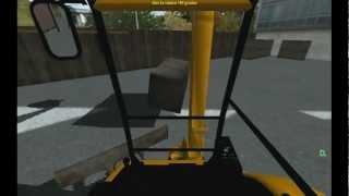Simax Excavator Simulator -Basic&Intermediate Maneuvers-
