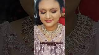 Reception look #malathybeautyparlourmadurai #weddingmakeup #maduraimakeupartist #bridalmakeupmadurai