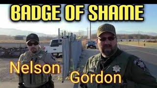 UTAH SHERIFFS ACTING STUPID & CHILDISH GET OWNED, pls support Utah Copwatch full video link in descr