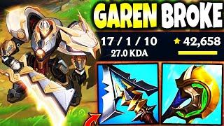 This NEW TRUE DAMAGE GAREN Season 13 Build BROKE THE GAME (INSTANT KILLS)  LoL Garen s13 Gameplay