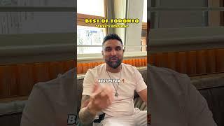 Best of Toronto with Chef Devan #toronto #shorts