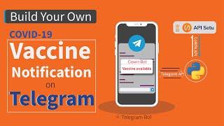  Build your own vaccine availability notifier for Telegram using Python | Telegram bot automation