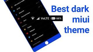 2 Best dark miui theme