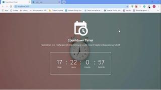 React Countdown Timer with Hooks