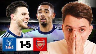 Arsenal Look SCARY! Gabriel Jesus Unbelievable ! Arsenal 5-1 Crystal Palace