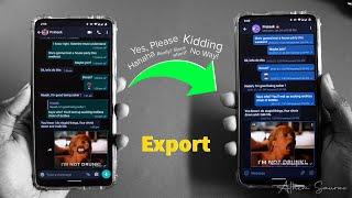How to Export Whatsapp Message to Telegram in 2 Minutes || Telegram v7.4