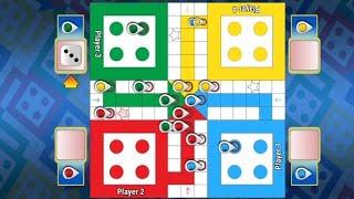 Ludo game in 4 players | Ludo King game in 4 players | Ludo King | Ludo Gameplay