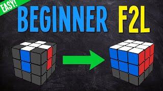 F2L For Beginners | Easy CFOP Tutorial