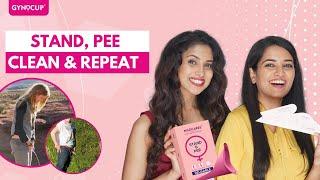 Female Reusable Stand & Pee I Female Reusable Urination Device I Urination Device For Public Toilets