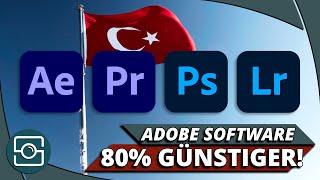 Adobe hasst diesen Trick!  über 80% sparen bei Lightroom, Photoshop, Premiere und co!