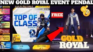 New Gold Royal Event Pendal | Top Of | Class  100% Token