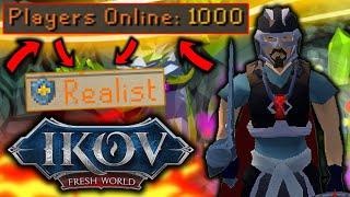 Ikov RSPS Fresh World : 1,000+ PLAYERS ONLINE! Realist to Comp Episode #4! ($50 Giveaway)