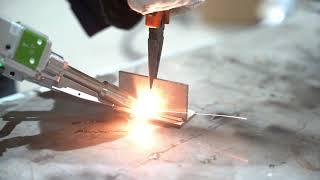 Laser Welding 4MM Steel Plate with Raytu HW Handheld Laser Welder