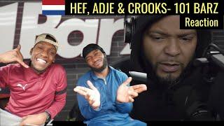  Hef, Adje & Crooks - 101 Barz Reaction [English Translation]