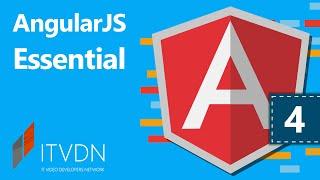 AngularJS Essential. Урок 4. Контроллеры и Scope