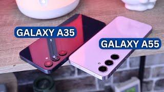 ΤΙ ΑΛΛΑΖΕΙ ΜΕ 100 ΕΥΡΩ ! Galaxy A55 vs Galaxy A35