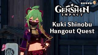 Kuki Shinobu Hangout Quest Full Gameplay