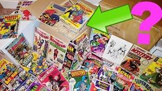 HUGE MYSTERY BOX COMIC BOOK HAUL!!! ULTIMATE FIND!!