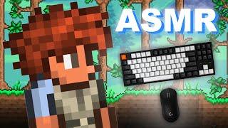 ASMR Gaming Terraria Keyboard Sounds & Whispering