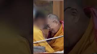 Dalai Lama Kisses Young Boy "SUCK MY TONGUE" #shorts #dalailama #cardib